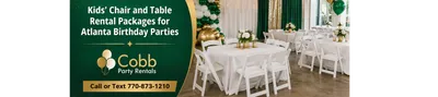 Toddler Chair Rentals for Birthday Parties in Marietta, GA | Cobb Party Rentals