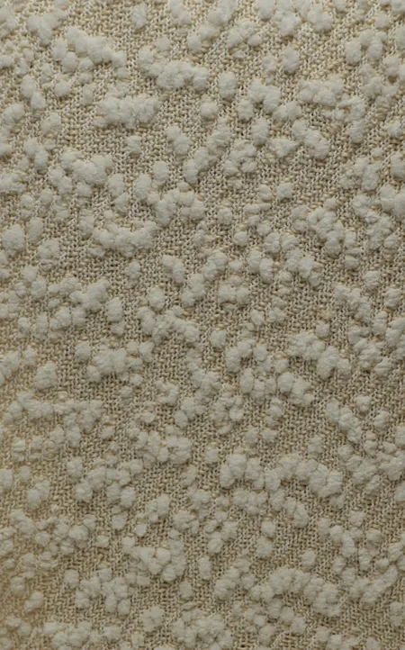White & Beige Throw Blankets