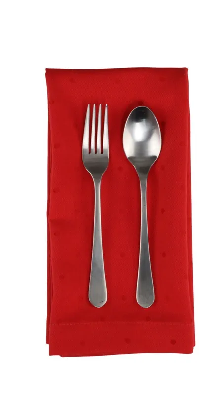Table Linens - Red Napkins