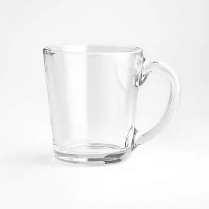 Drinkware - Clear Glass Mugs