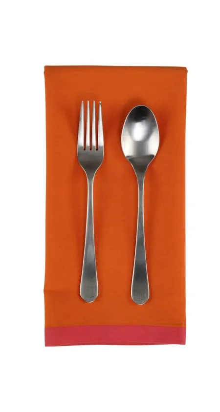 Table Linens - Orange Napkins