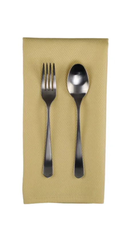 Table Linens - Yellow Napkins