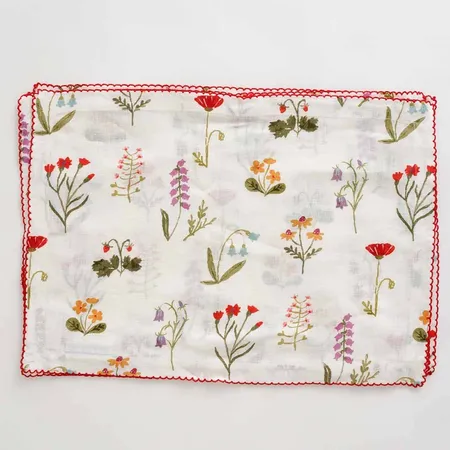 Table Linens - Red Placemats