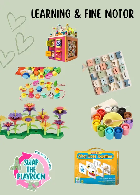 Learning, Fine Motor & Puzzles