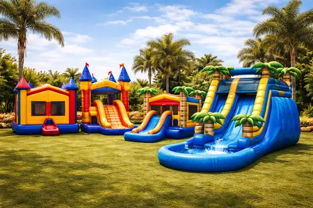 Water Slide & Combo Inflatable Rentals