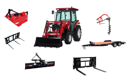 Tractors and implements 