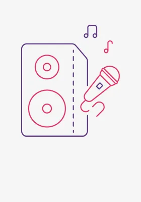 Kolonėlės, mikrofonai