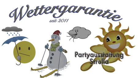 Wettergarantie für Hüpfburgen