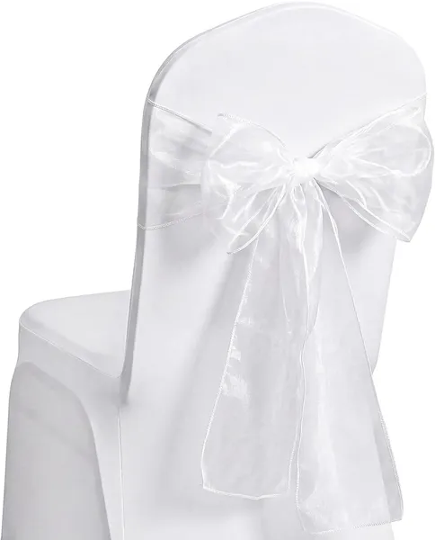 Chair Ties | White Organza rental