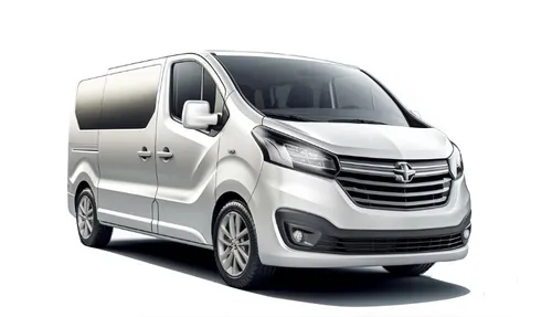 9-sitsig minibuss för uthyrning i Piteå - Perfekt för gruppresor