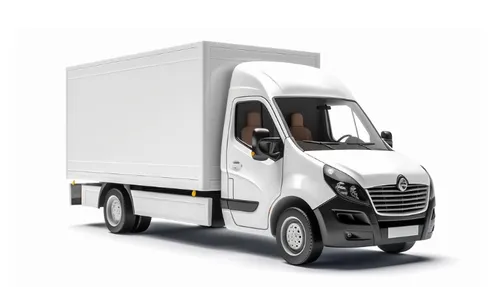 Lätt lastbil med bakgavellyft för tunga lyft i Piteå