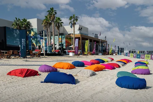 GKA Kite Surf World Tour December 2023 at Fuwairat Kite Surf Beach