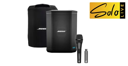 Battery-Powered PA System Hire in Melbourne. SOLOLive