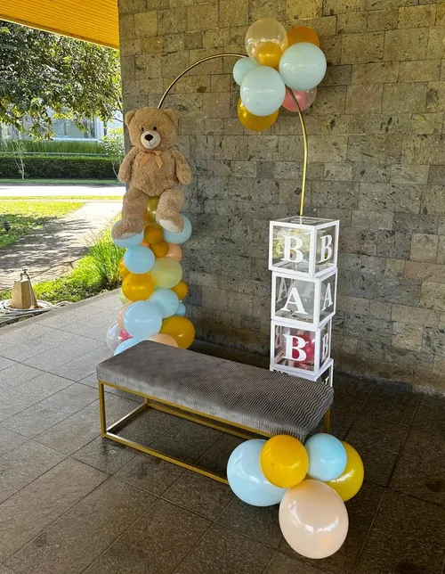 paquete decorativo para baby shower, gender reveal en Costa Rica