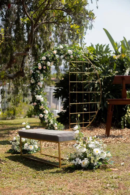 Decoracion, arcos florales para bodas y ceremonias Costa Rica