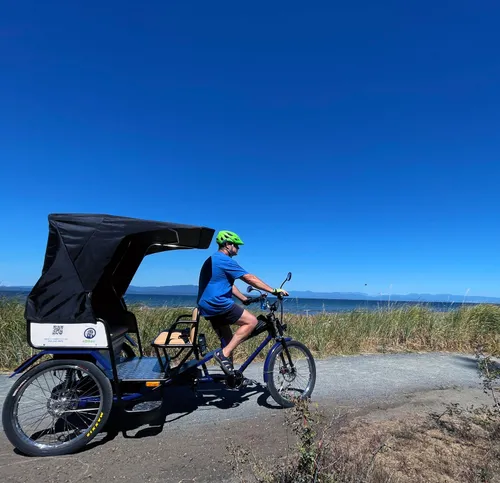 Pedicab Ride to Rathtrevor Provincial Park