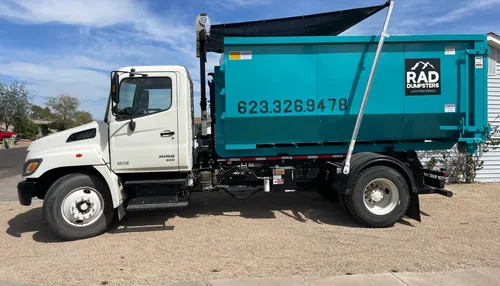 Dumpster Roll-Off Truck 