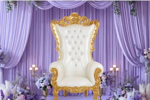 Queen Throne Chair Rental 