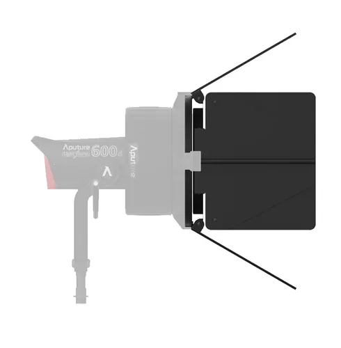 Modificador de luz Aputure Barn Door F10 montura Bowens