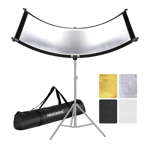 Reflector de luz Clamshell
