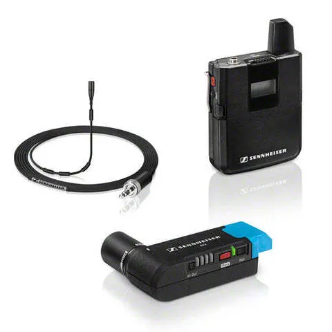 Micrófono Lavalier Sennheiser Transmisor y receptor AVX