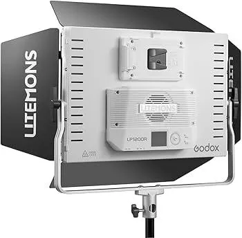 Lámpara Panel LED Godox Litemons LP1200R RGB c-stand, extensión y sandbag