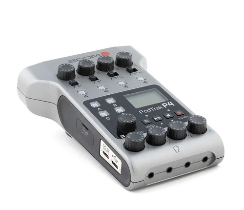 Grabadora de audio Zoom Podtrak P4 para podcast 4 Canales