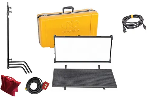 Lámpara Led KINO FLO DIVA LITE 21 con c-stand, extensión y sandbag