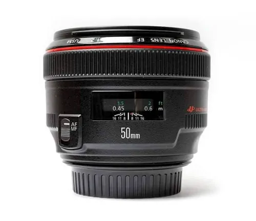 Lente Canon EF 50mm f/1.2 L USM
