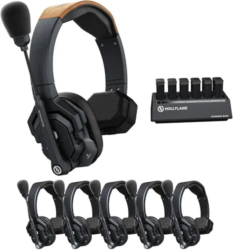 Kit 6 Intercomunicadores Hollyland Solidcom SE