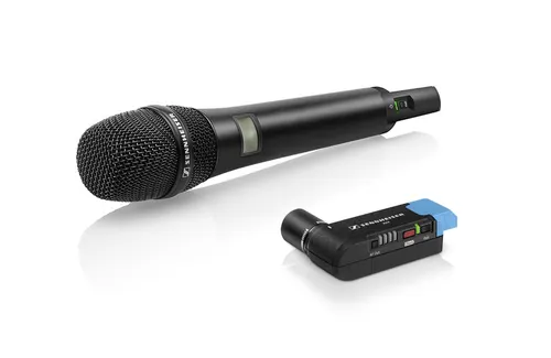 Micrófono Sennheiser de mano y Receptor AVX