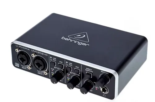 Interfaz de audio Behringer U-Phoria 2 canales