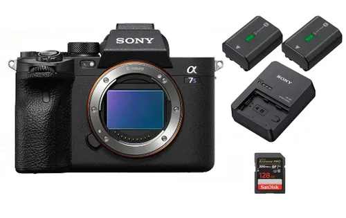 Kit de Cámara Sony A7SIII con baterías, cargador y SD