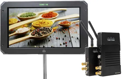 Monitor Atomos Sumo 19M + Transmisor de video TERADEK BOLT 500XT