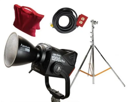 Lámpara led Aputure LS 1200D Pro con Combo, extensión y sandbag