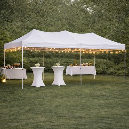 Tonnelle 6x4 BLANC