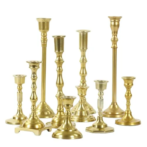 Brass Candlesticks- Assorted