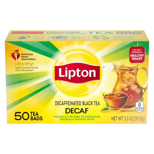Lipton Decaffinated Black Tea - 50ct