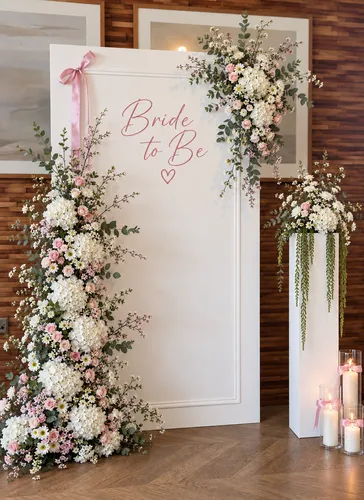 Classic Panel Floral Backdrop Package