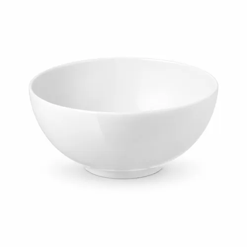 White Soup Bowl