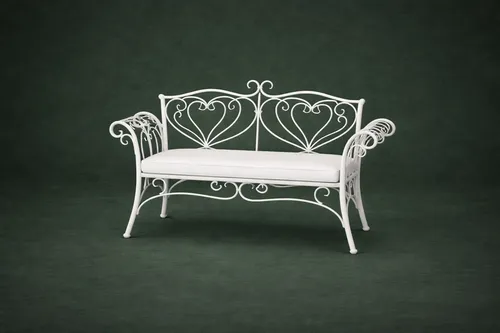 Elegant Cushioned Bench