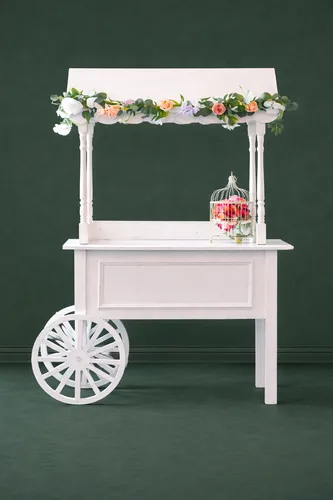 White Sweet Cart
