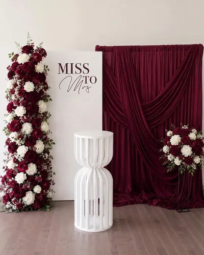 Classic Panel & Draped Backdrop Package