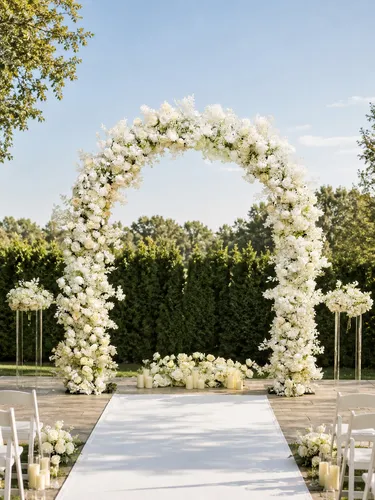 Floral Ceremony Arch