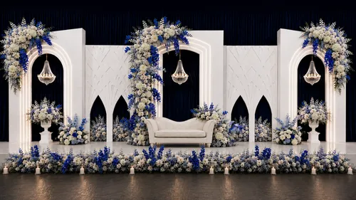 The Grand Archway Floral Decor