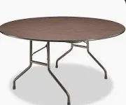 Folding Round Table