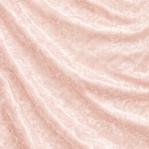 Crushed Blush Velvet Drapes