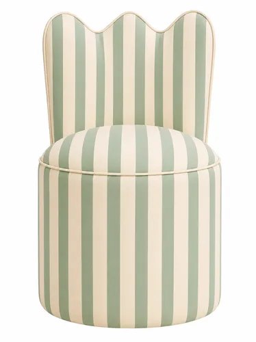 Marseille Chair with Green Stripes 