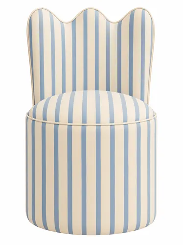 Marseille Chair with Blue Stripes 