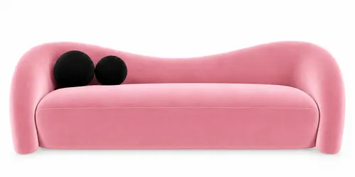 Monet Sofa Bubble Gum Pink
